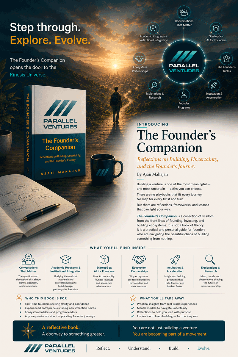 Parallel Ventures latest update — The Founder's Companion